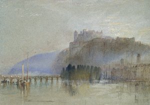アンボワーズ、c。 1830年（水彩、ボディカラー、ペン、ブラウンインク）